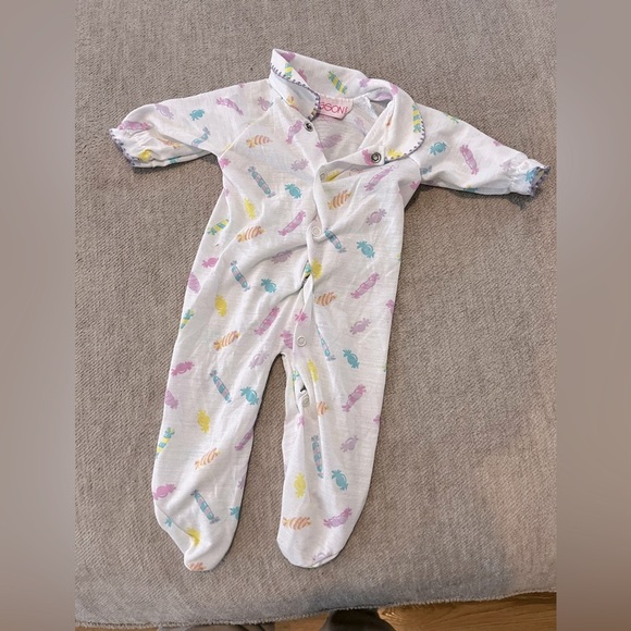 Sasson Jeans Other - Vintage 80s Sasson Baby Candy Print Onesie 0-3M